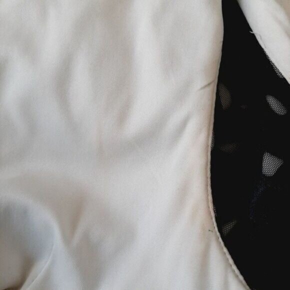 CALVIN KLEIN Floral Faux Leather Lace Sheath Dress SZ 4 - Picture 12 of 12